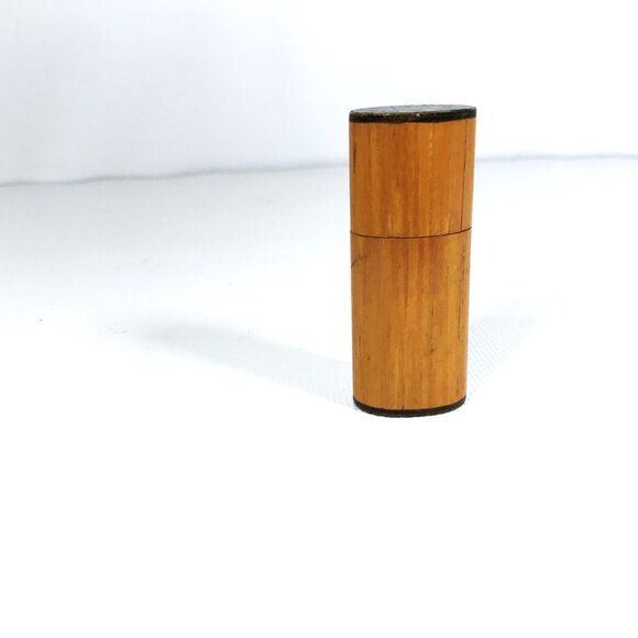 Vintage Wood Lighter Case Handmade from Toothpicks NONA - Picture 6 of 8